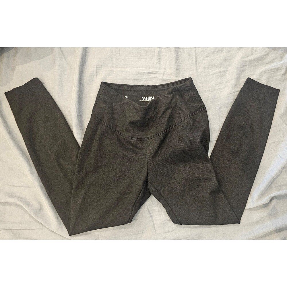 WHBM Runway Ponte Knit Legging 2S 2 Short Petite 27" inseam Black